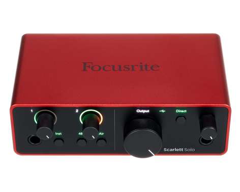 Focusrite Scarlett Solo Studio 4th Gen.