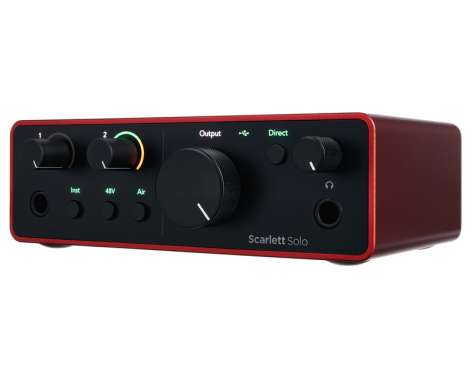 Focusrite Scarlett Solo Studio 4th Gen.