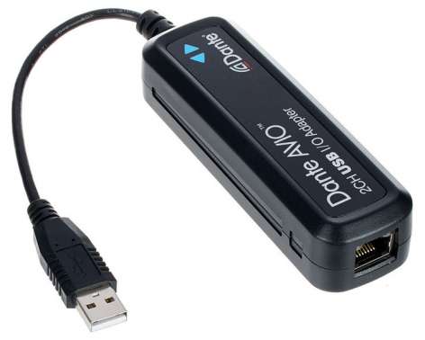 Dante AVIO USB IO Adapter 2x2