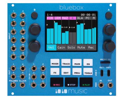 1010music bluebox Eurorack Edition