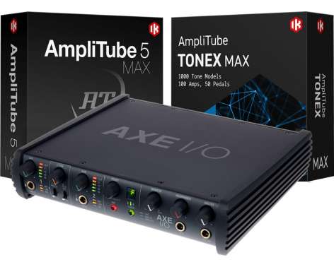 IK Multimedia AXE I/O+AmpliTube5+Tonex MAX