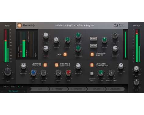SSL Drumstrip & Harrison Drum Flow