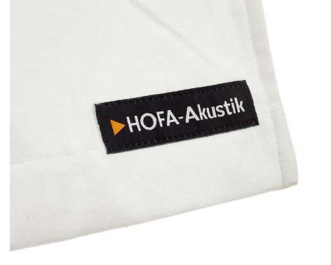 Hofa Acoustic Curtain Iso white