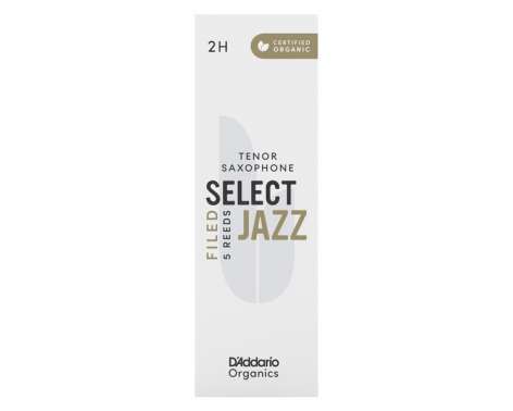 DAddario Woodwinds Organic Sel. Jazz Filed TEN 2H