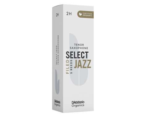 DAddario Woodwinds Organic Sel. Jazz Filed TEN 2H