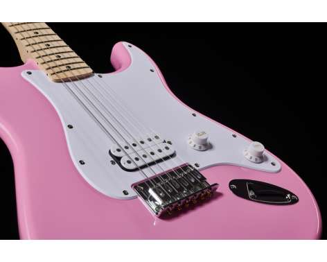 Squier Sonic Strat HT H Flash Pink