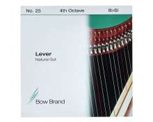 Bow Brand NG 4th B Gut Harp String No.25