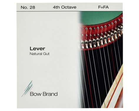 Bow Brand NG 4th F Gut Harp String No.28