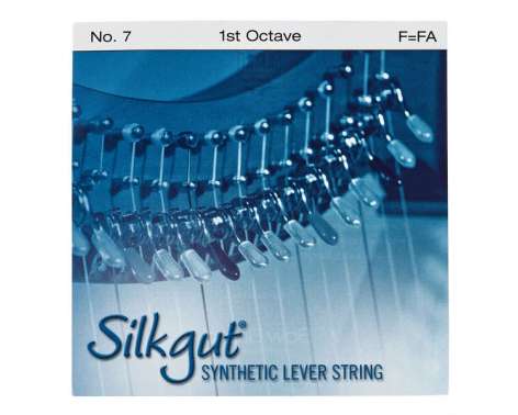 Bow Brand Silkgut 1st F Harp String No.7