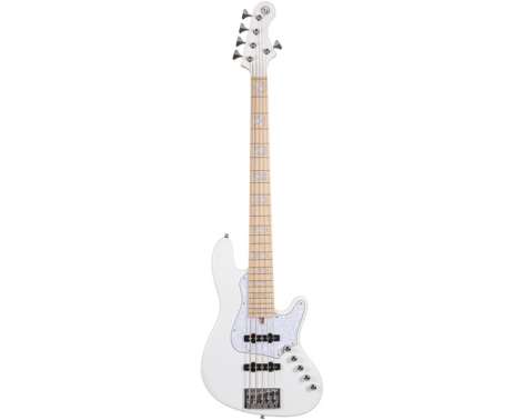 Cort Elrick NJS5 bass guitar White