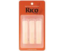 DAddario Woodwinds Rico Baritone Sax 3.0 3-Pack