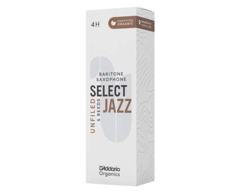 DAddario Woodwinds Organic Sel. Jazz Unf. BAR 4H