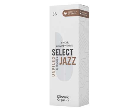 DAddario Woodwinds Organic Sel. Jazz Unf. TEN 3S