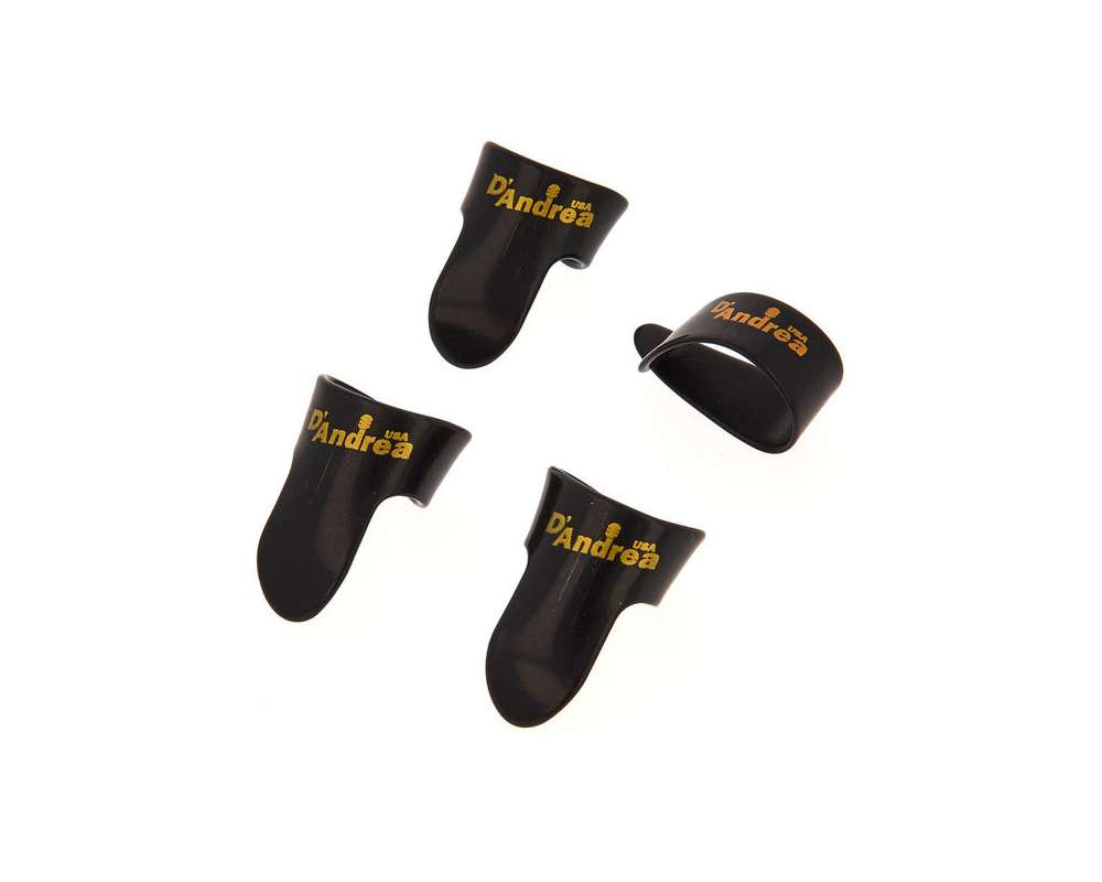 dAndrea Fingerpick Set Medium Black