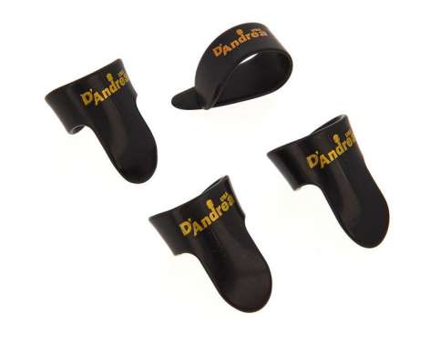 dAndrea Fingerpick Set Medium Black