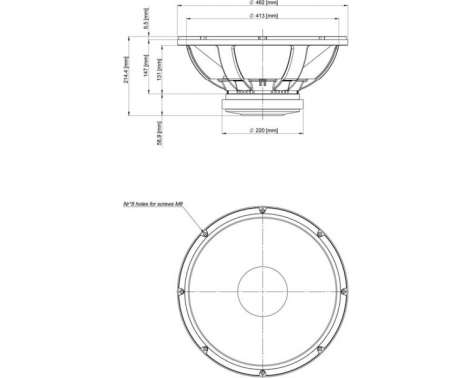 Eighteensound 18LW2400 4 Ohm