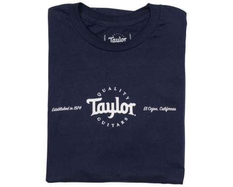 Taylor T-Shirt Logo Navy Blue S