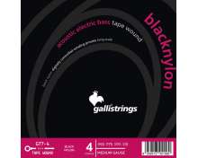 Galli Strings G77 Black Nylon Bass Strings