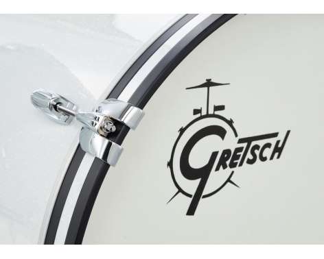 Gretsch Drums US Custom Rock Set White Glass