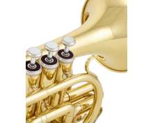 Jupiter JTR710 Pocket Trumpet Lacquer