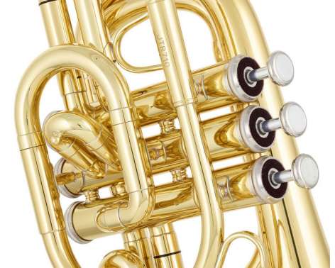 Jupiter JTR710 Pocket Trumpet Lacquer