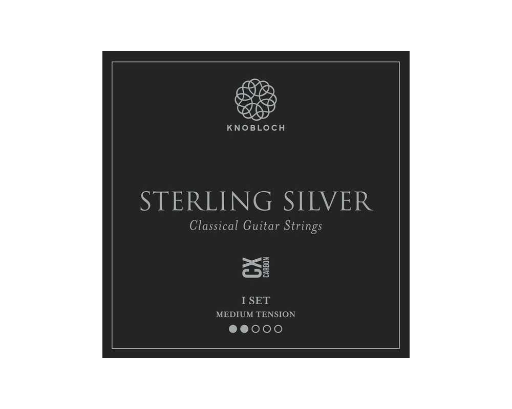 Knobloch Strings Pure Sterling Silver Carbon300