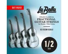 La Bella FG112 1/2 Guitar Nylon