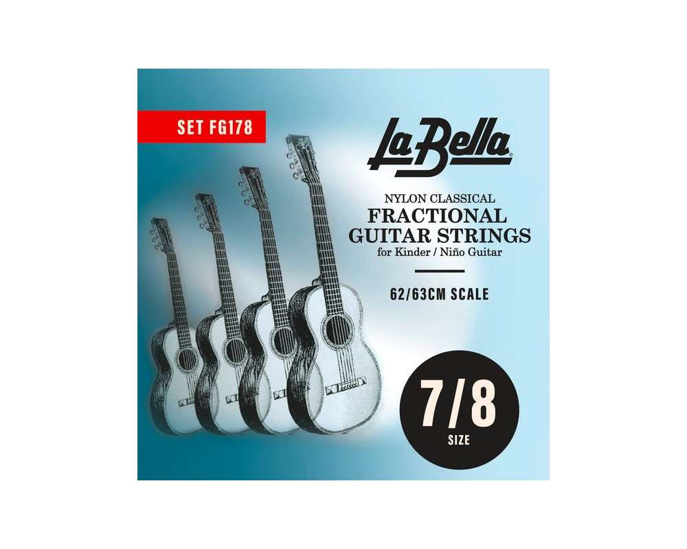 La Bella FG178 7/8 Guitar Nylon