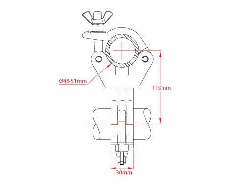 Doughty Double Clamp T58030