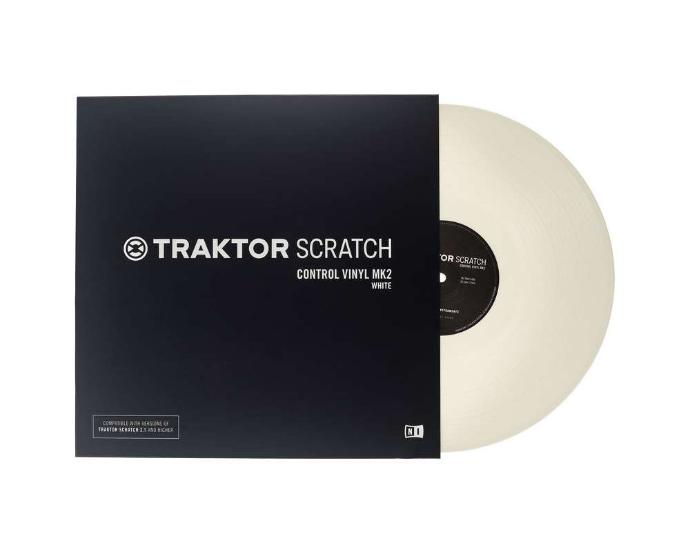 Native Instruments Traktor Scratch Vinyl Wh MkII