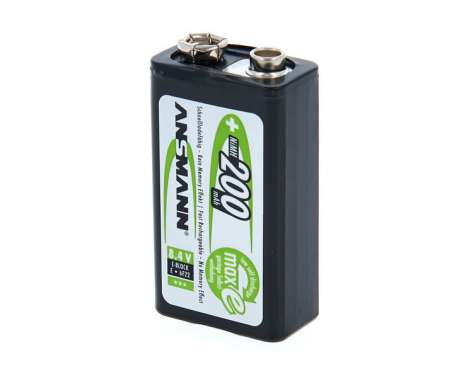 Ansmann maxE 9V Rechargeable 200mAh