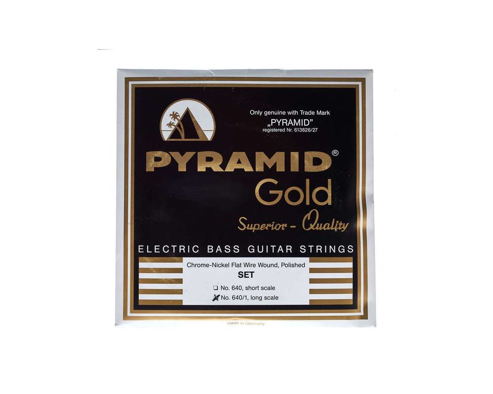 Pyramid Gold Flatwound 040-105