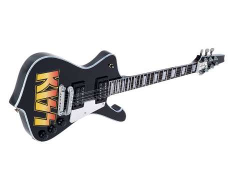 Axe Heaven Kiss Logo Guitar