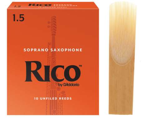 DAddario Woodwinds Rico Soprano Saxophone 1.5