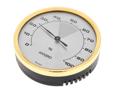 TFA Analogue Hygrometer Brass Ring