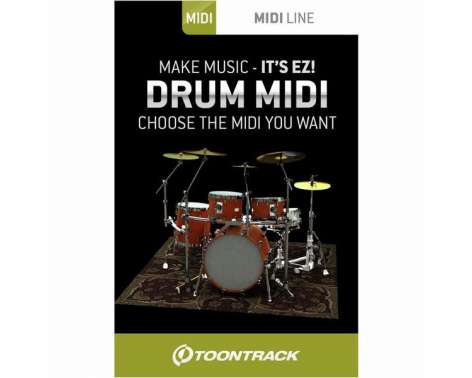 Toontrack Drum Midi Pack