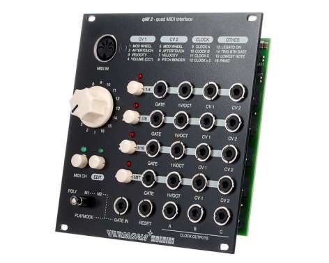 Vermona Modular qMI2 - quad Midi interface