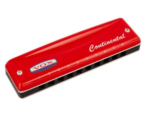 Vox Harmonica Continental C Red