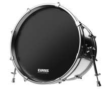 Evans 18" EQ3 Resonant Bass Drum BK