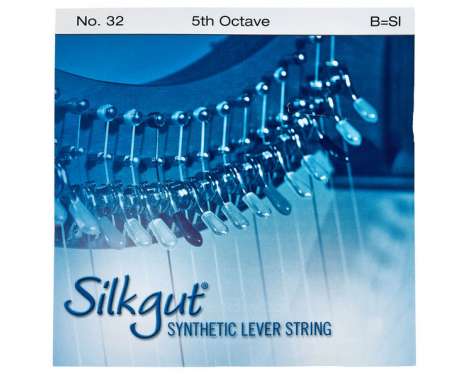 Bow Brand Silkgut 5th B Harp Str. No.32