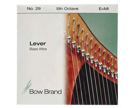 Bow Brand BW 5th E Harp Bass Wire No.29