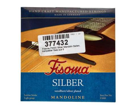 Fisoma F3000 Silver Mandolin Strings