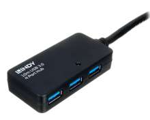 Lindy 4 Port USB 3.0 Hub 10 m