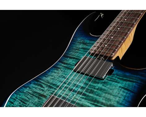 Music Man Luke IV HH Blue Flame