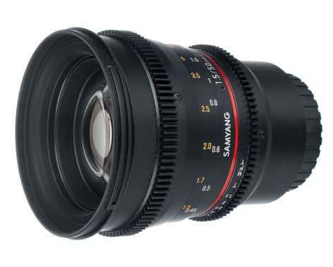 Samyang MF 50mm T1,5 Video DSLR II MFT