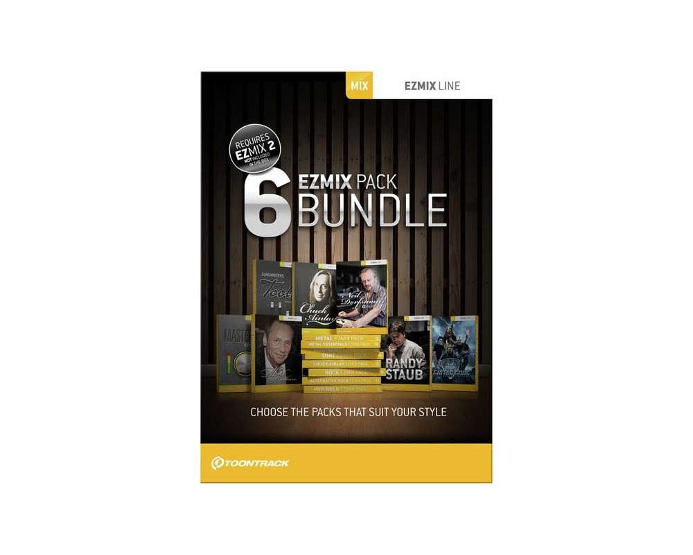 Toontrack EZmix 6 Pack Bundle