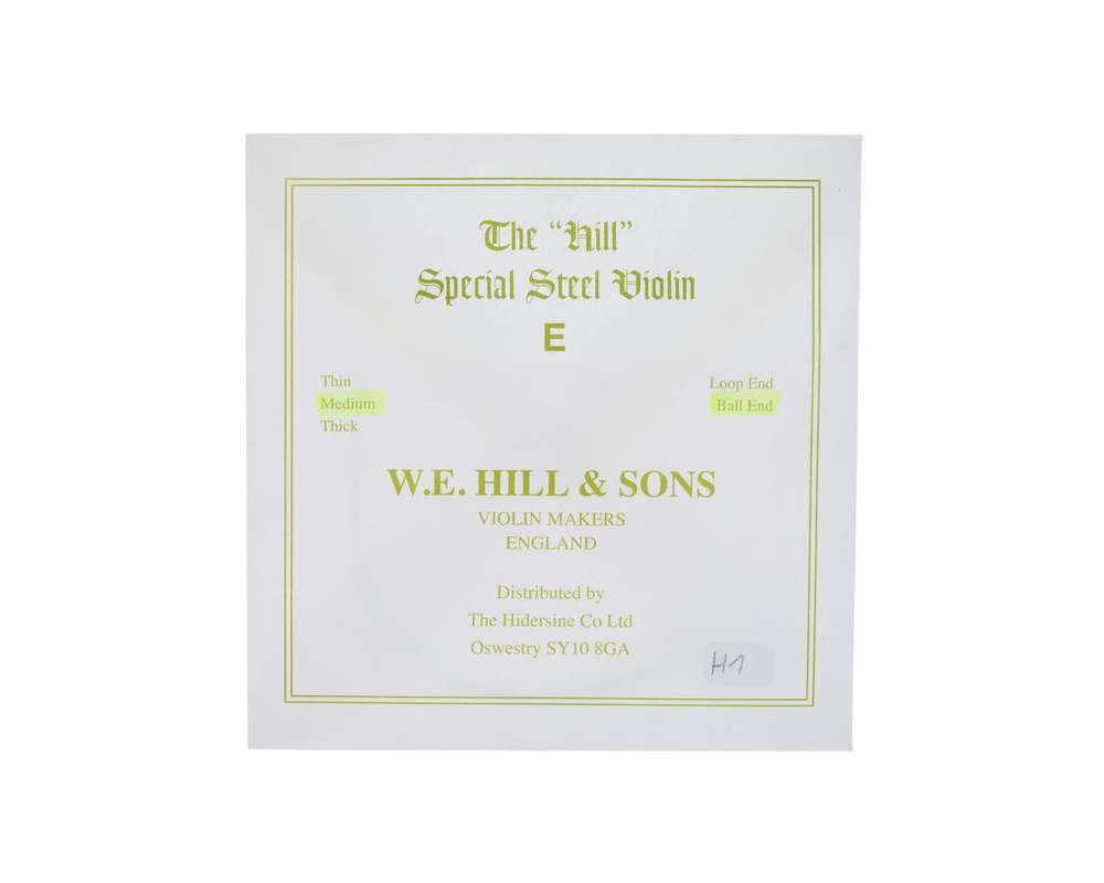 W.E. Hill & Sons E-String 4/4 Medium BE