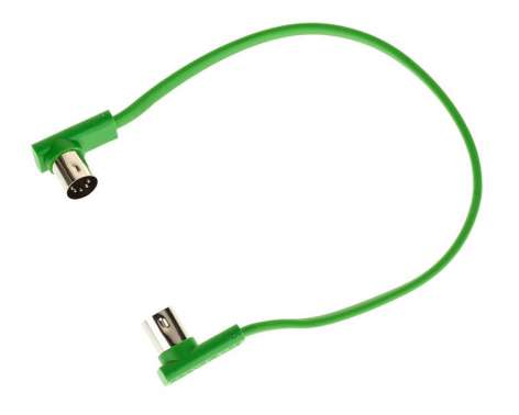 Rockboard MIDI Cable Green 30 cm