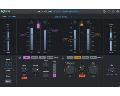 Antares Auto-Tune Vocal Compressor