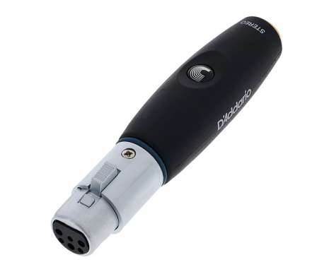 Daddario PW-P047BB XLR to 1/4 Adapter